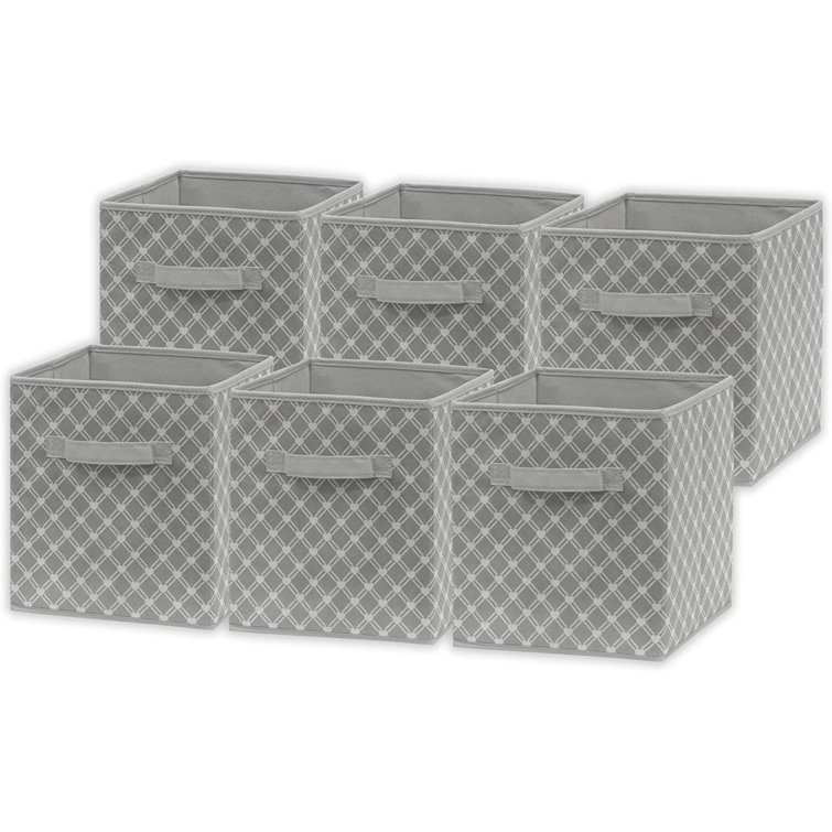 Ivy Bronx Fabric Storage Bin Set Wayfair